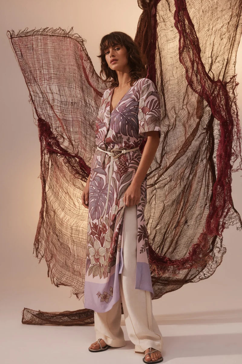 Erika Kaftan Maxi Dress | Paradise Print