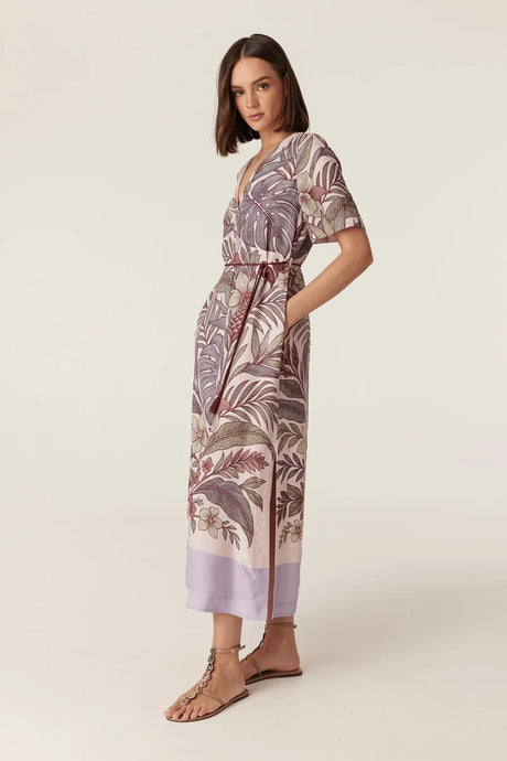 Erika Kaftan Maxi Dress | Paradise Print