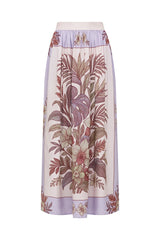 Erika Maxi Skirt | Paradise Print