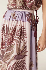 Erika Maxi Skirt | Paradise Print