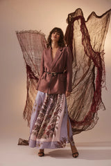 Erika Maxi Skirt | Paradise Print