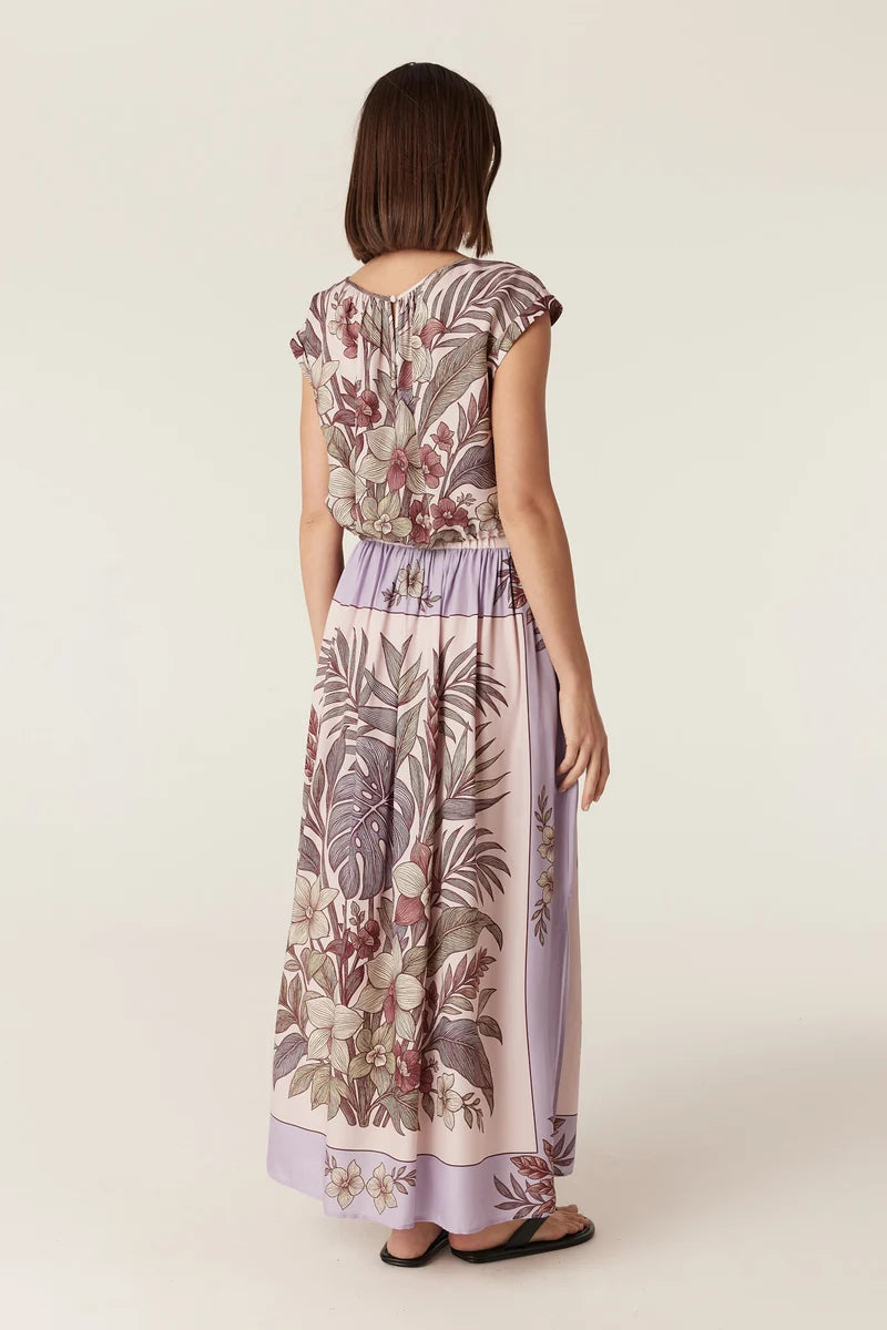 Erika Maxi Skirt | Paradise Print