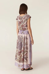 Erika Maxi Skirt | Paradise Print