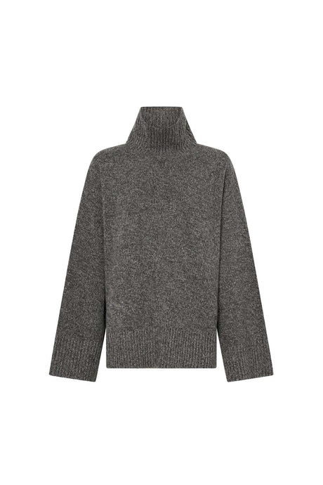 Breccia Wool Knit | Khaki Twill