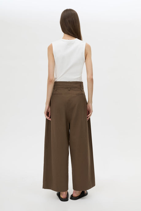Magnolia Drill Pant | Elm Green