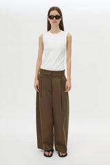 Magnolia Drill Pant | Elm Green