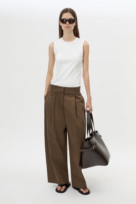 Magnolia Drill Pant | Elm Green