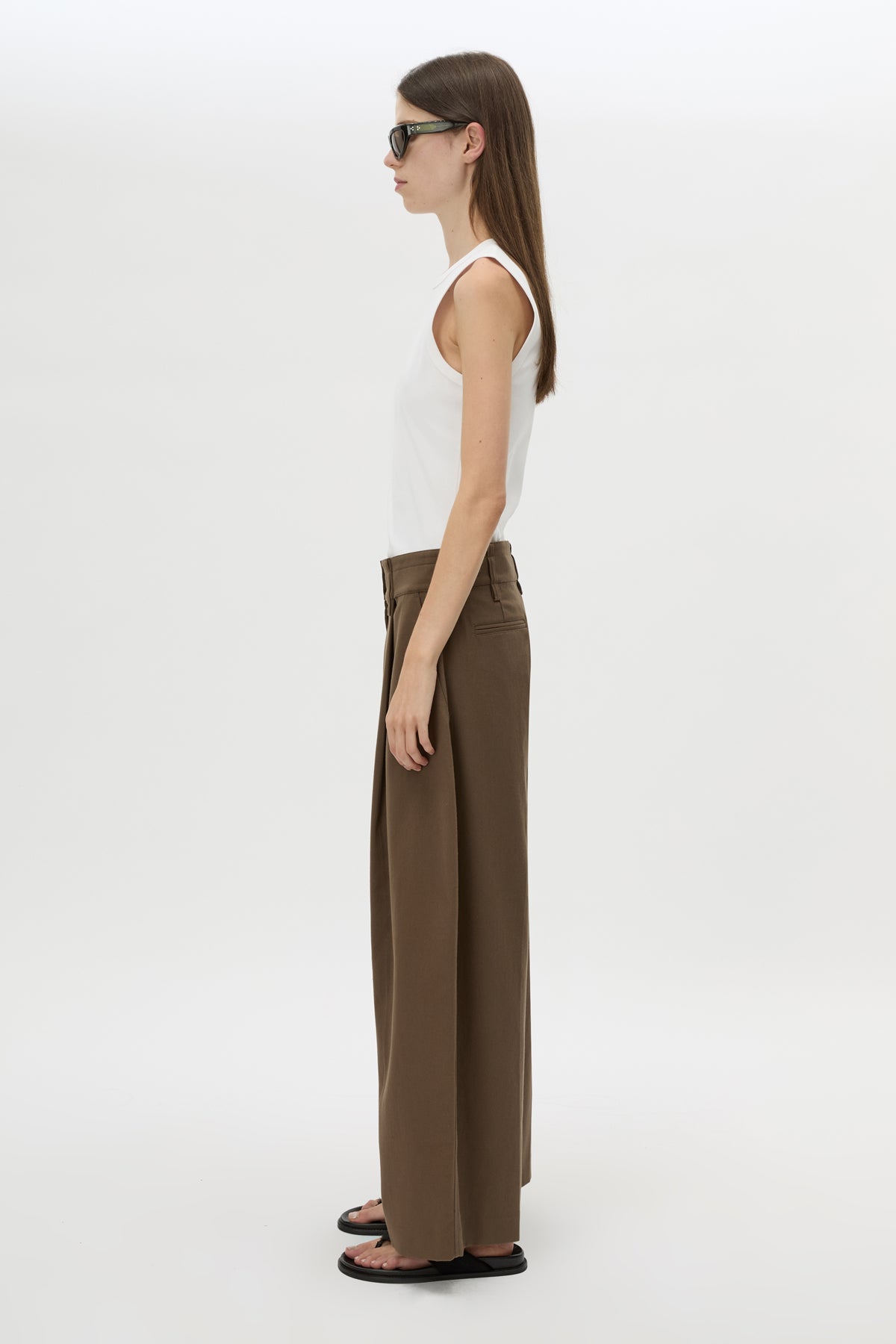 Magnolia Drill Pant | Elm Green