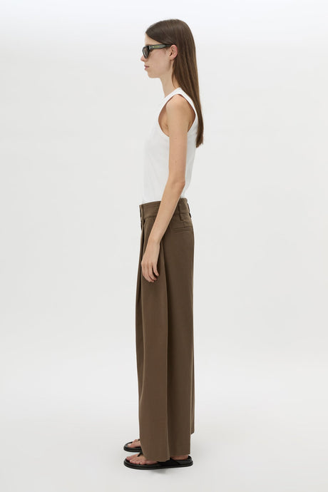 Magnolia Drill Pant | Elm Green