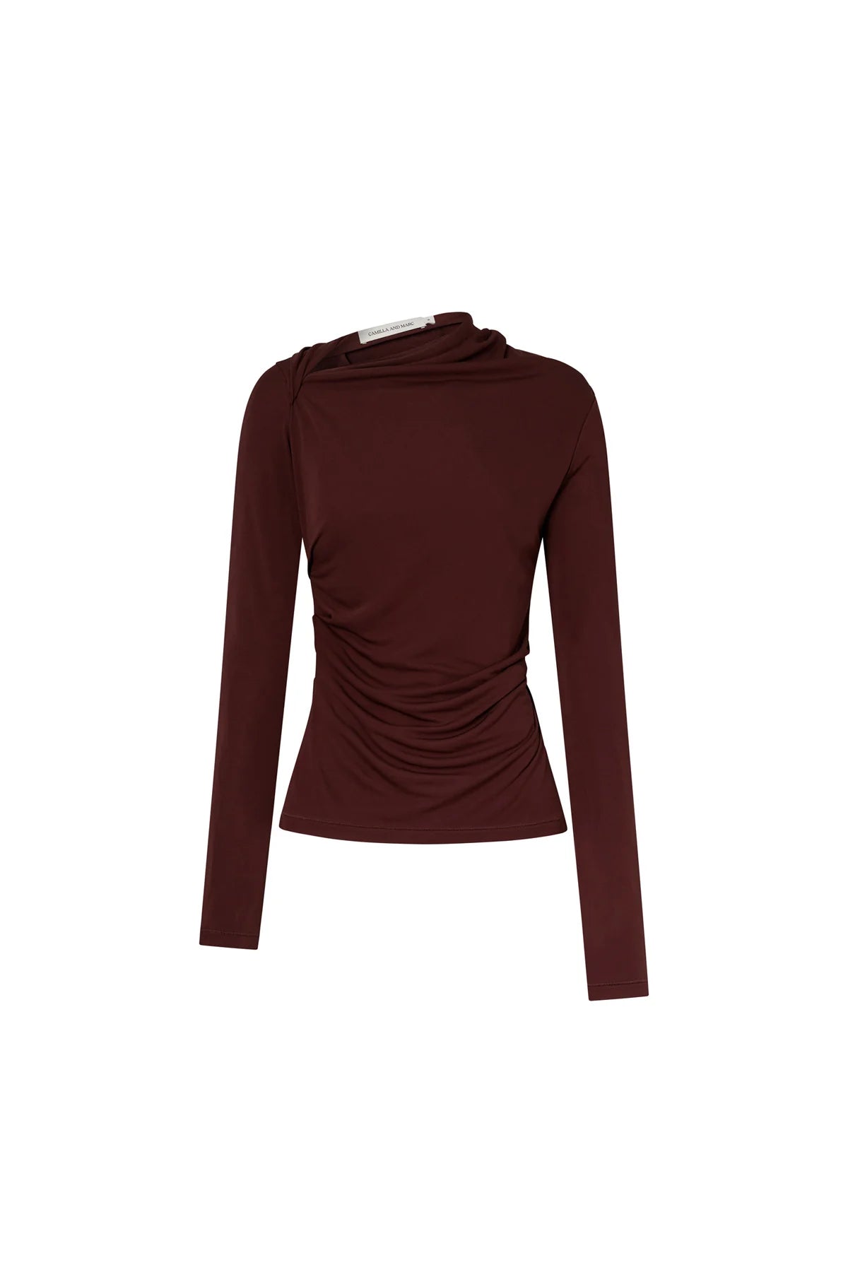 Mai Long Sleeve Top | Almandine