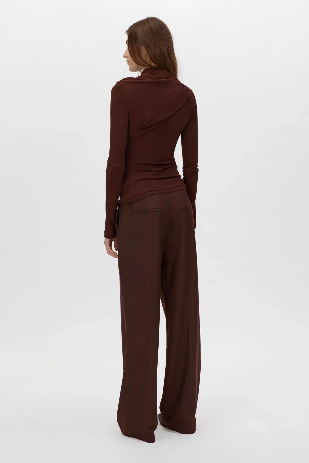 Mai Long Sleeve Top | Almandine