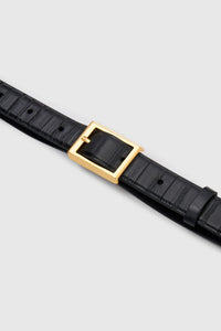 Sonny Eel Belt | Black