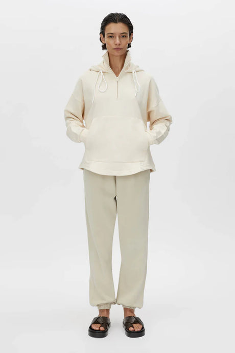 Wade Zip Up Hoodie | Cream