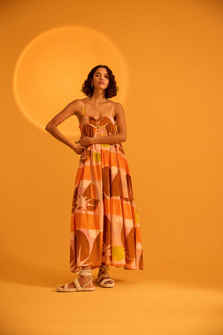 Dakota Neroli Maxi Dress