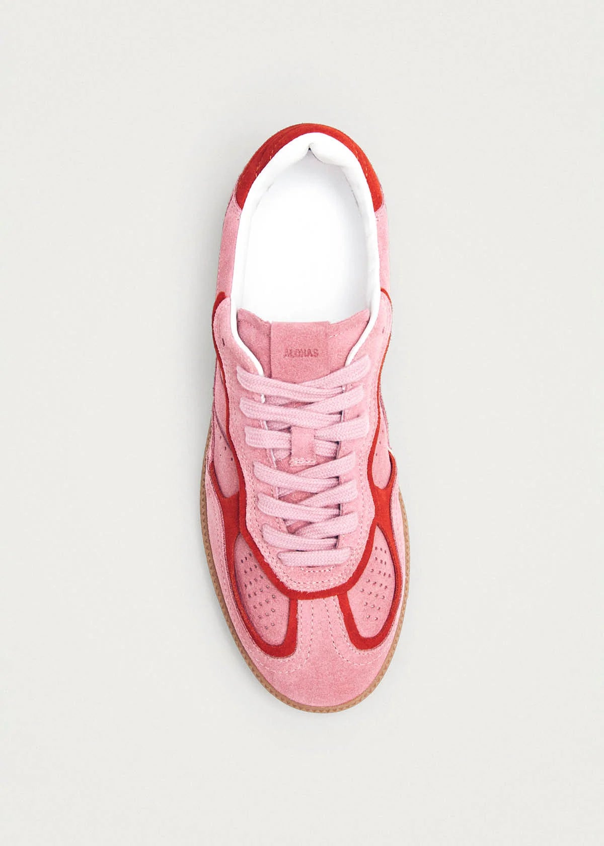 Tb.490 Rife Sea Pink Leather Sneakers