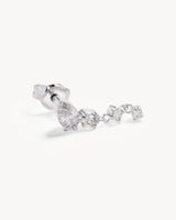 Sterling Silver Guided By The Stars Drop Earrings