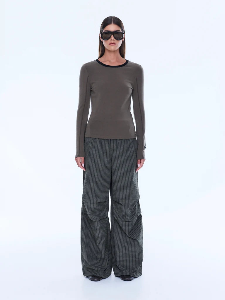 Jade Long Sleeve Top | Olive