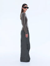 Jade Long Sleeve Top | Olive