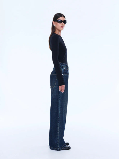 Georgia Denim Jean | Deep Indigo Wash