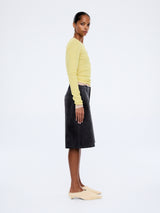 Blair Long Sleeve Top | Celestial Yellow/Oat