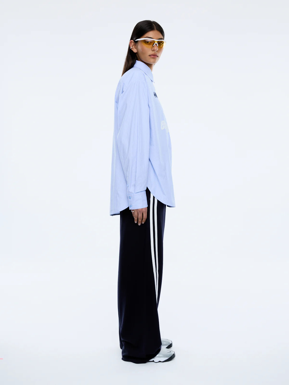 Ena Sports Shirt | Powder Blue