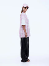 Lunar Jersey Pink Check