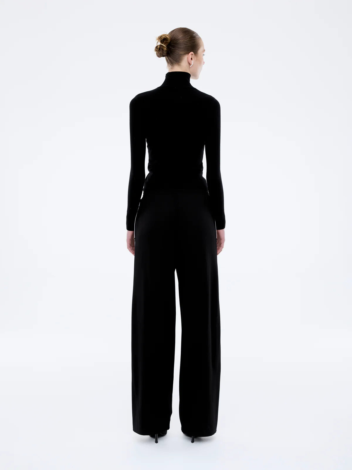 Valentina Stripe Pant | Black/Off WHite