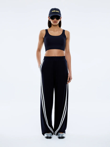 Valentina Stripe Pant | Navy