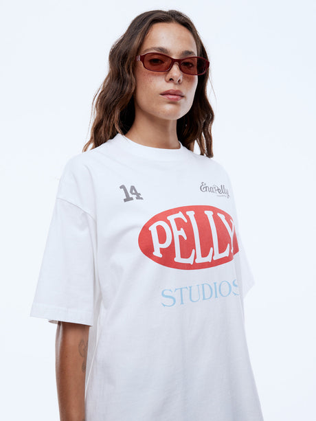 Pelly Sport Tee | Vintage White