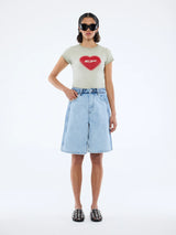 Lia Bermuda Short | Indigo Spice