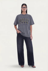 Sophia Relaxed Tee | Washed Grey