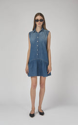 Esme Denim Dress | Blue