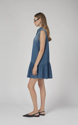 Esme Denim Dress | Blue