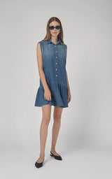 Esme Denim Dress | Blue