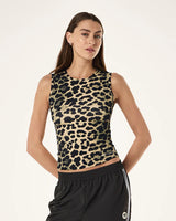 Foundation Muscle Tank | Leopard Print