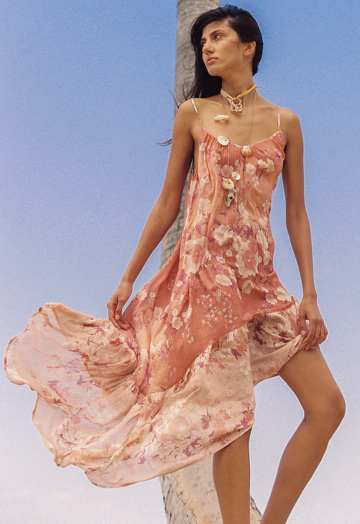 Isola Strappy Dress | Sunfade