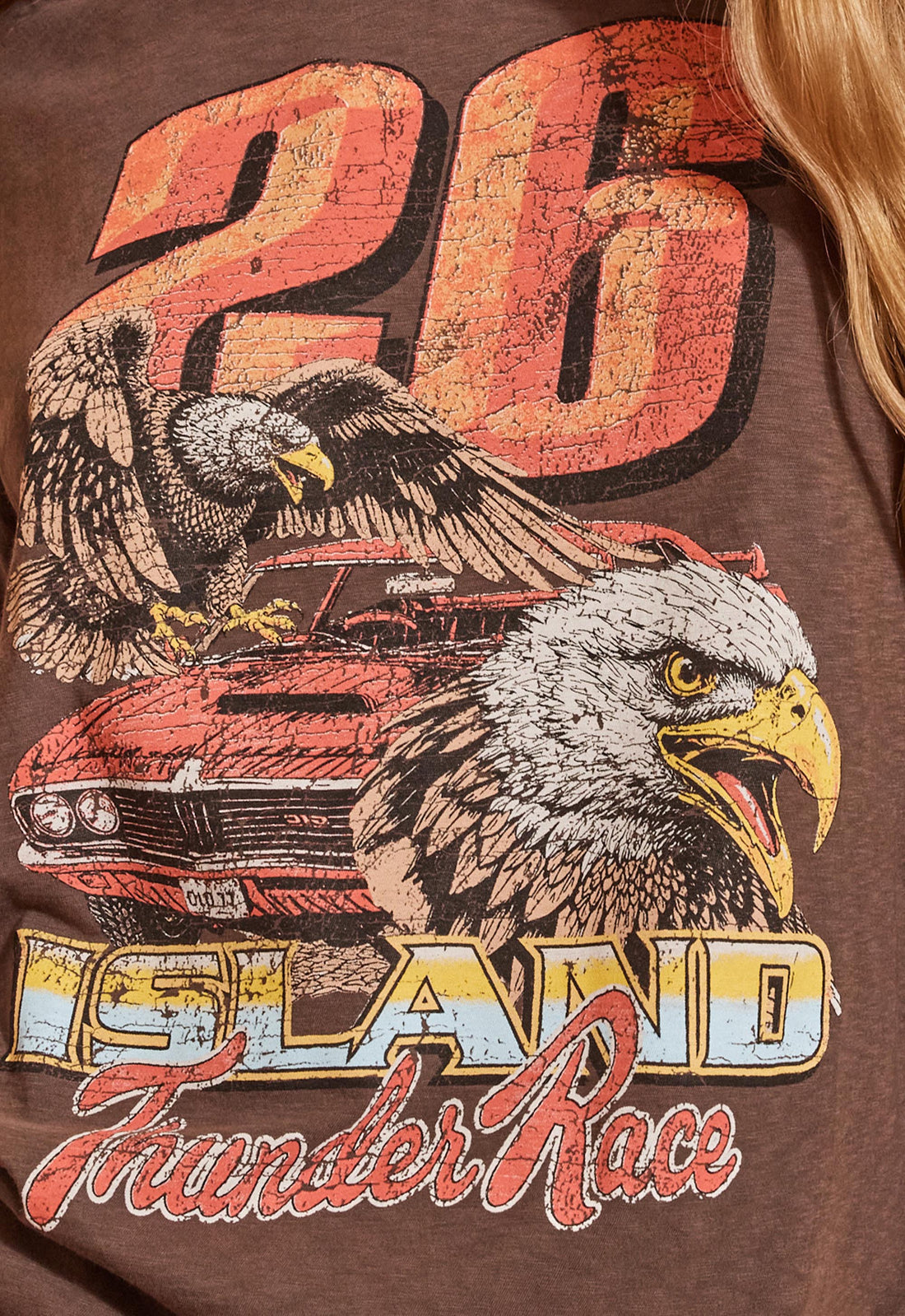 Island Thunder Tee | Charcoal