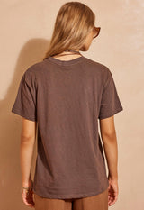 Island Thunder Tee | Charcoal