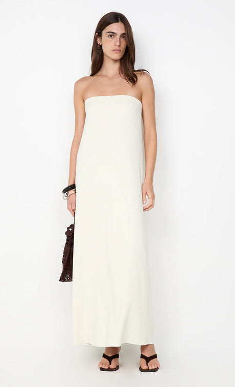 Jolene Strapless Dress | Ivory