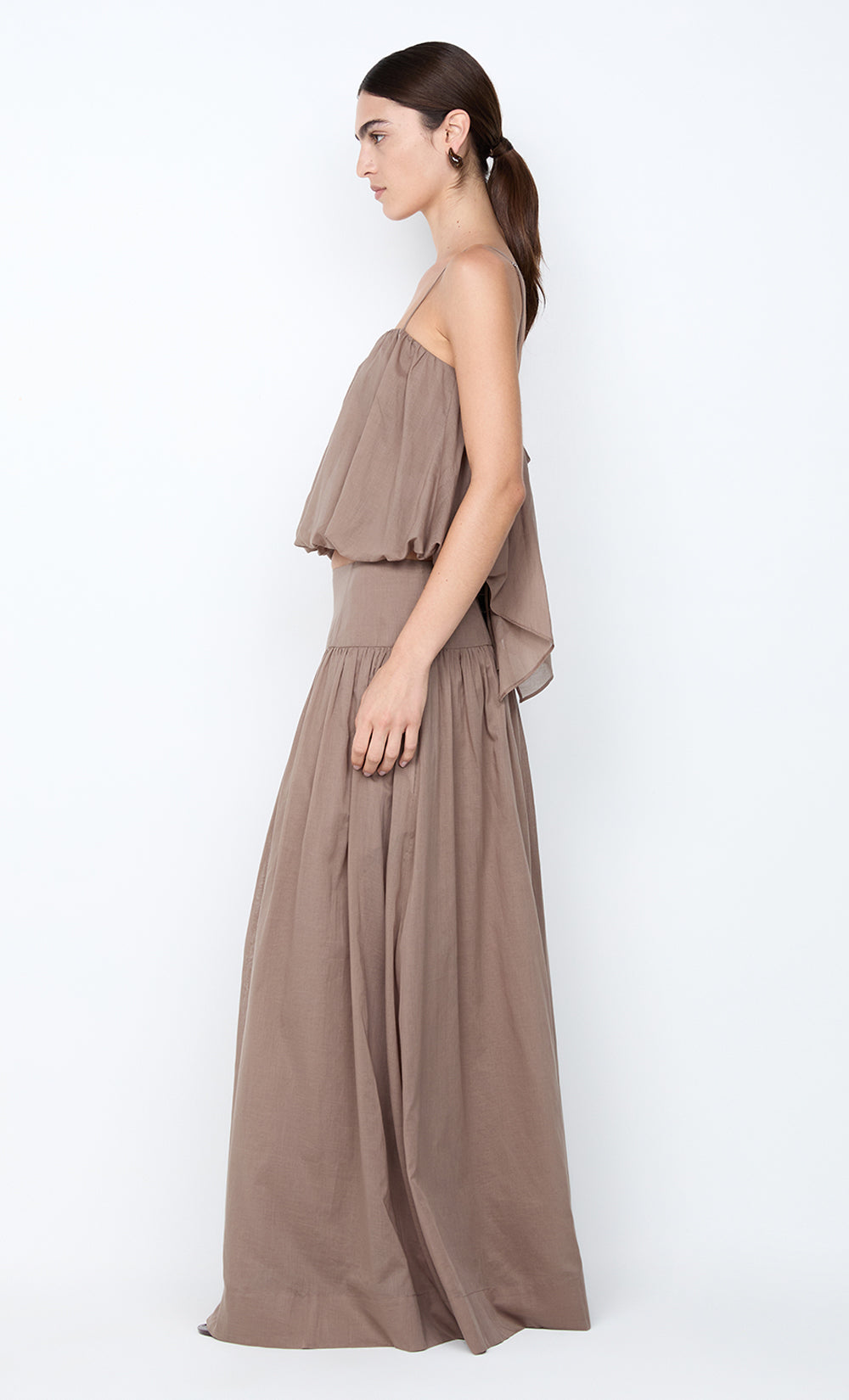 Marlowe Bubble Cami | Taupe