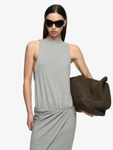 Nerida Asym Dress | Grey Marle
