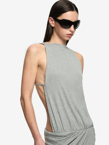 Nerida Asym Dress | Grey Marle