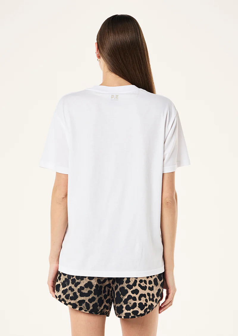 Heritage Tee | Optic White