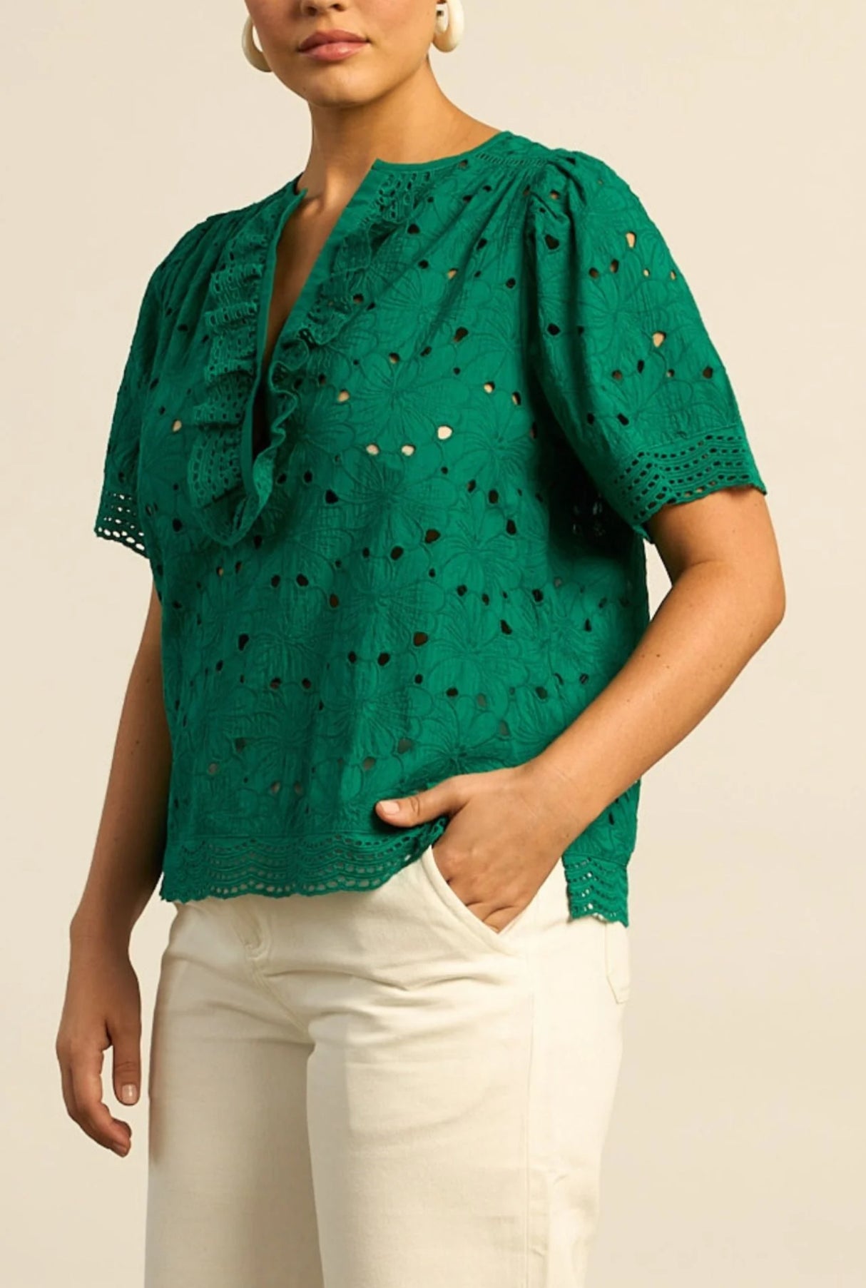 Vantage Top | Broderie