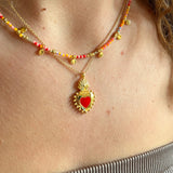 You Cant Break My Heart Necklace /Gold