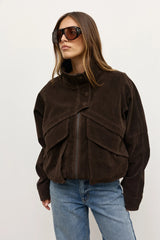 Inez Jacket | Deep Brown