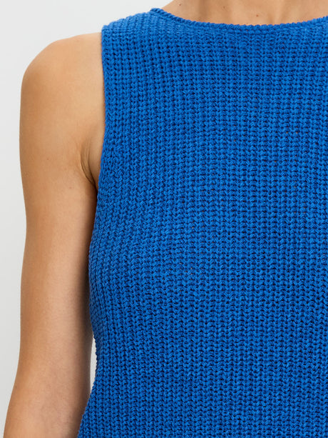 Ivy Knit Cami | Cobalt Blue