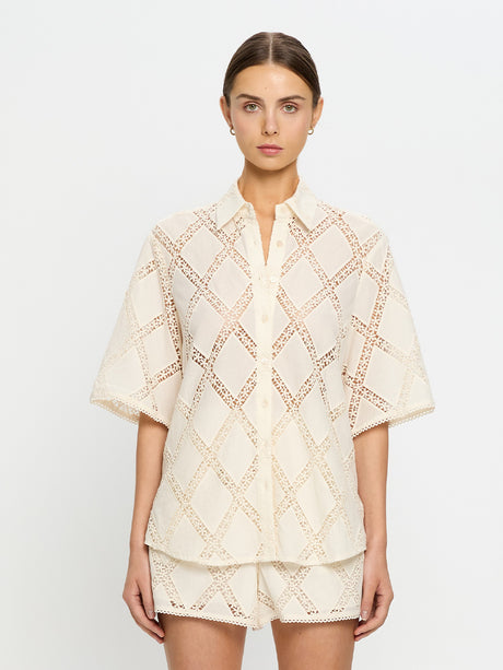 Izzy Shirt | Cream