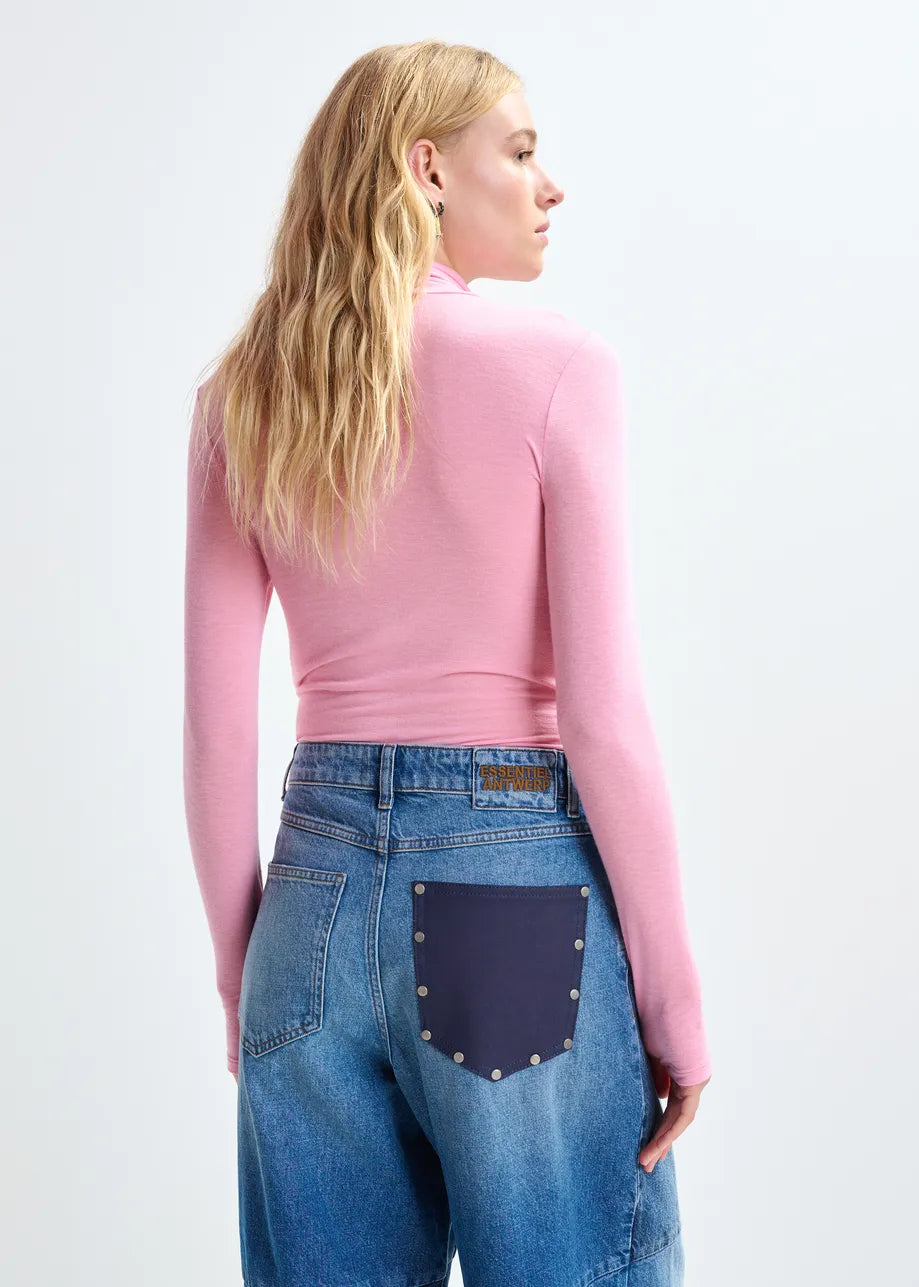 Jertice Jersey Turtleneck | Pinky Sugar