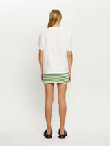 Corrine Knit Mini Skirt | Stripe